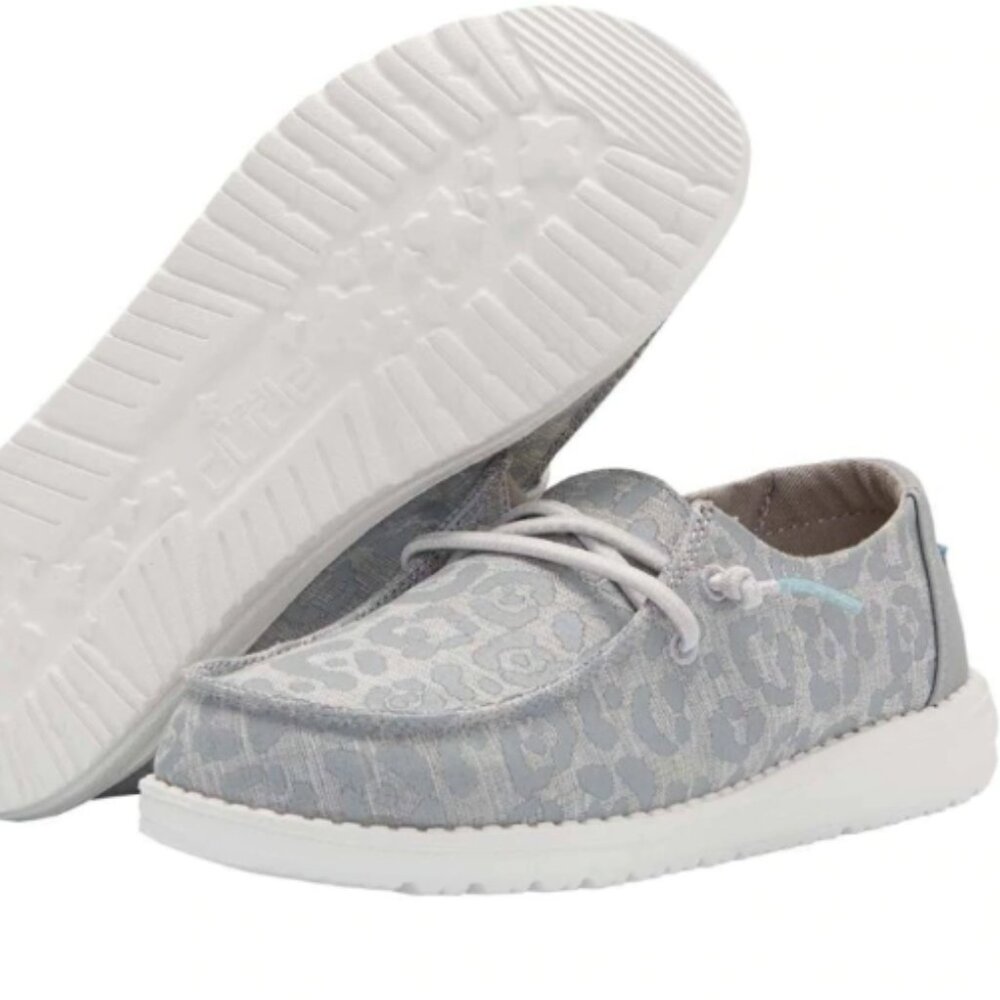 Youth Hey Dude Wendy Cat Eye Grey Shoe